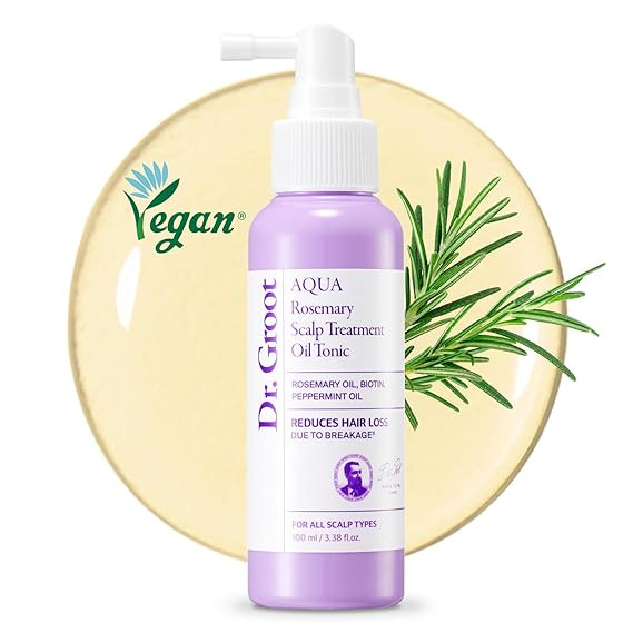 Dr.groot Rosemary Mint Oil Tonic for Hair Growth with Biotin, Hyaluronic Acid, Thickening & Scalp... | Amazon (US)