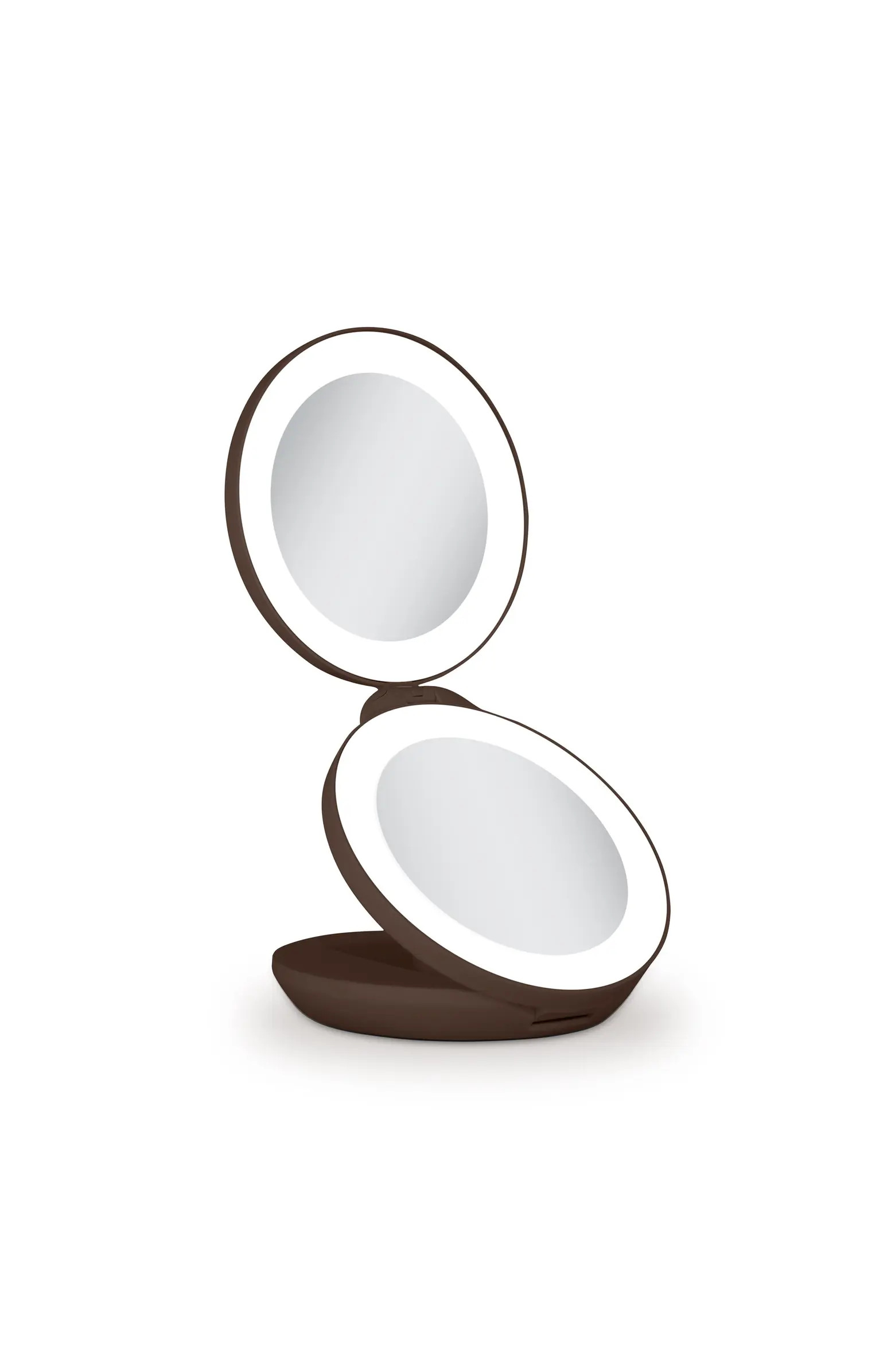 Lighted Travel Mirror with Magnification & Folding-to-Compact | Nordstrom