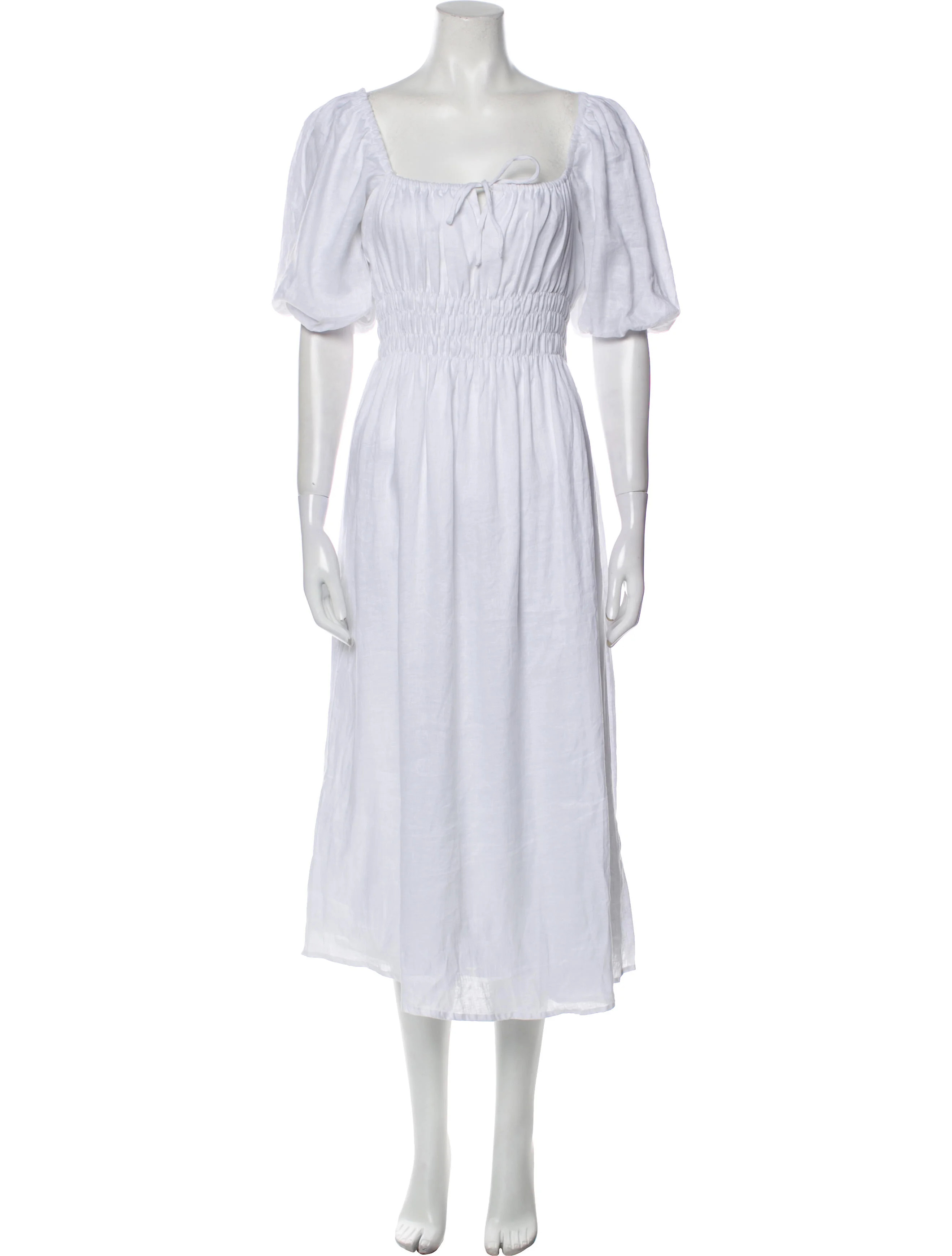 Square Neckline Long Dress w/ Tags | The RealReal