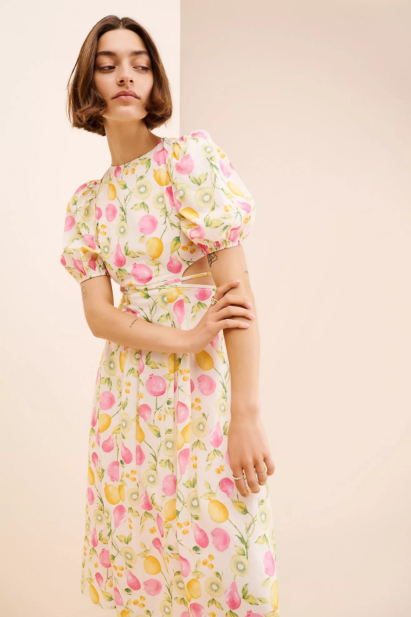 En Saison Ula Midi Dress | Anthropologie (US)