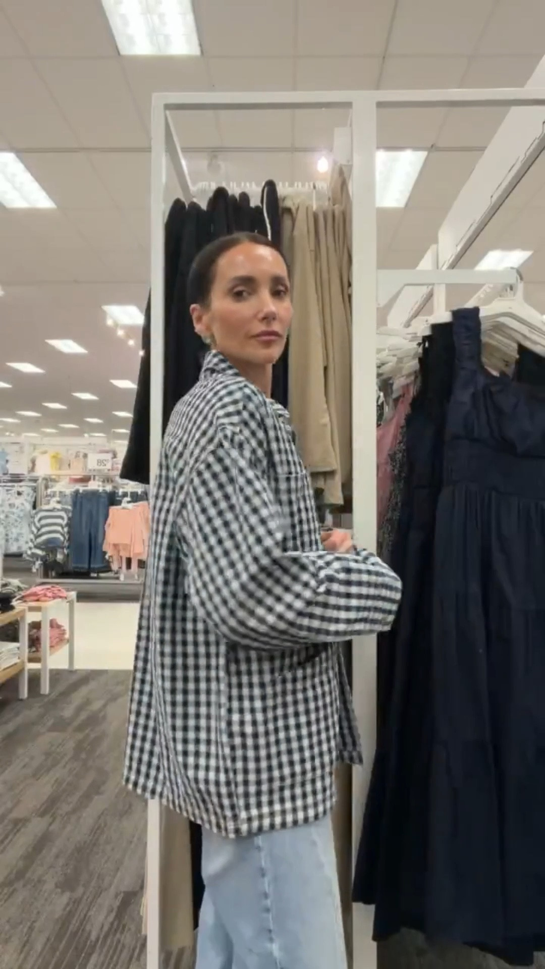 Target 30% off select women's clothing, coat is on sale. 

Gingham jacket, gingham shacket, denim coat, denim jacket, target finds, spring jacket, annabrstyle, anna monteiro, blushingrosestyle

#LTKOver40 #LTKSaleAlert