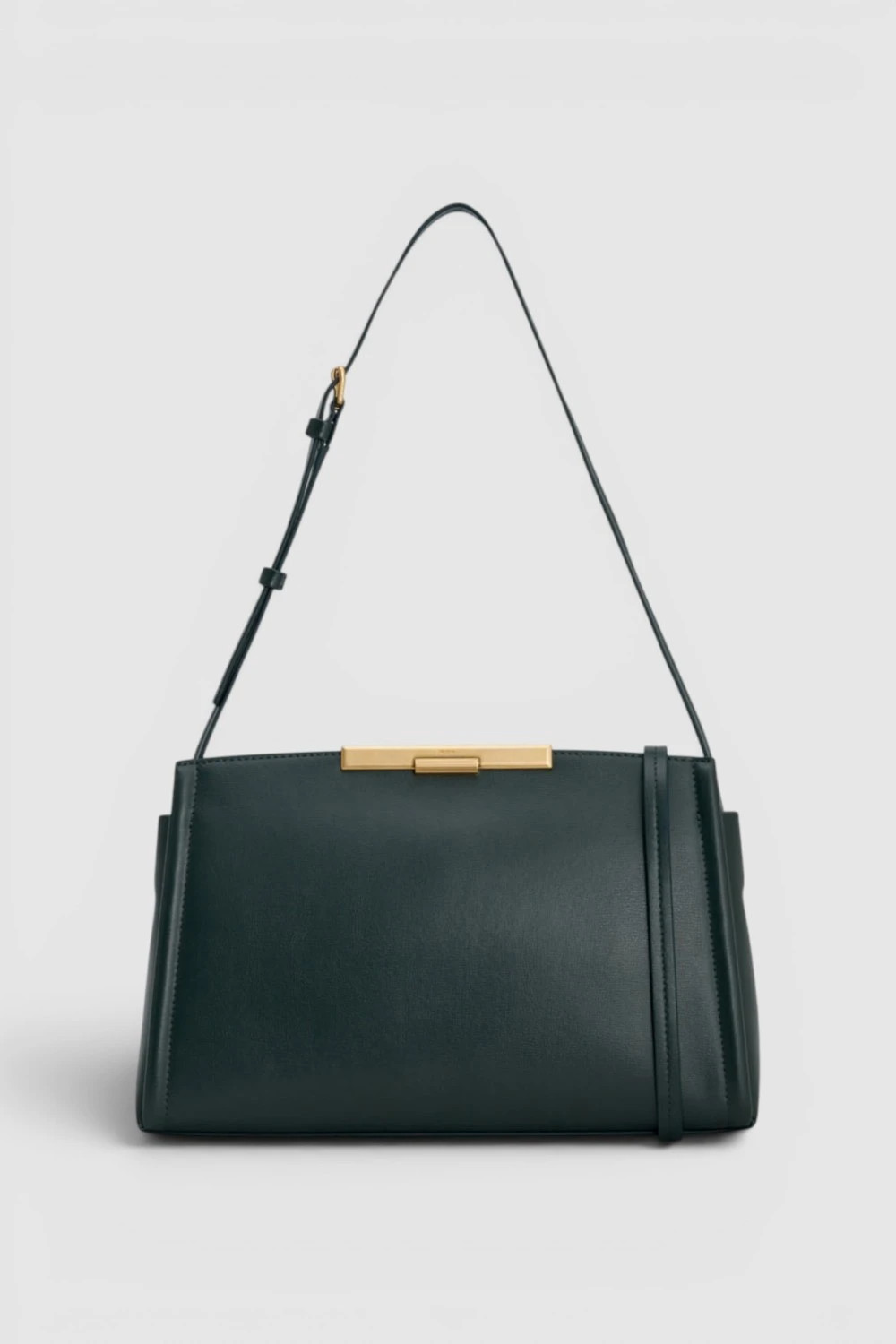 Miriam Smooth Day Bag Shade Green | Oroton