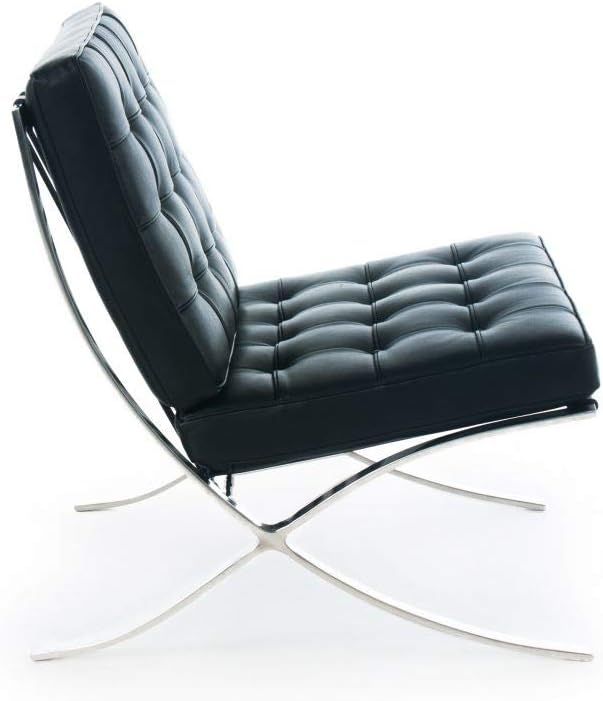 ARTIS DÉCOR Premium Lounge Chair - Premium Quality Imported Aniline Italian Leather - Seamless C... | Amazon (US)