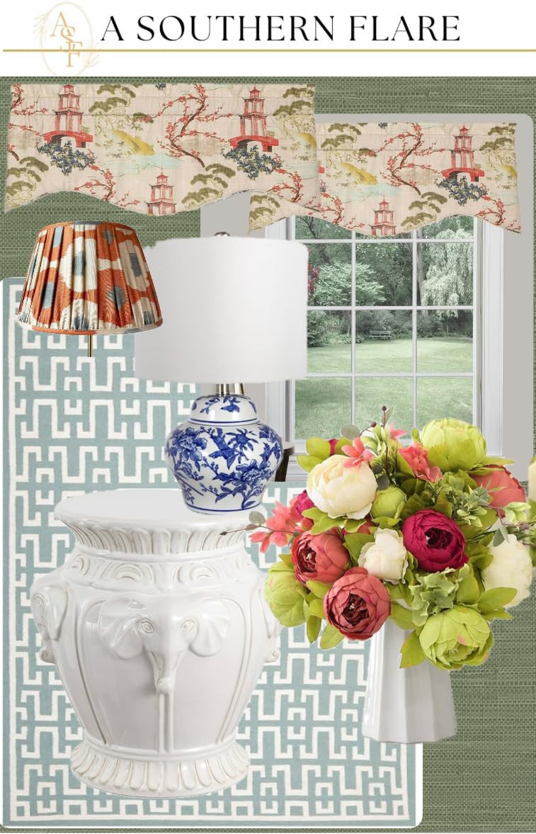 Caspari Bamboo Screen Coral Paper Linen Boxed Cocktail Napkins - 15 Per Package | Amazon (US)