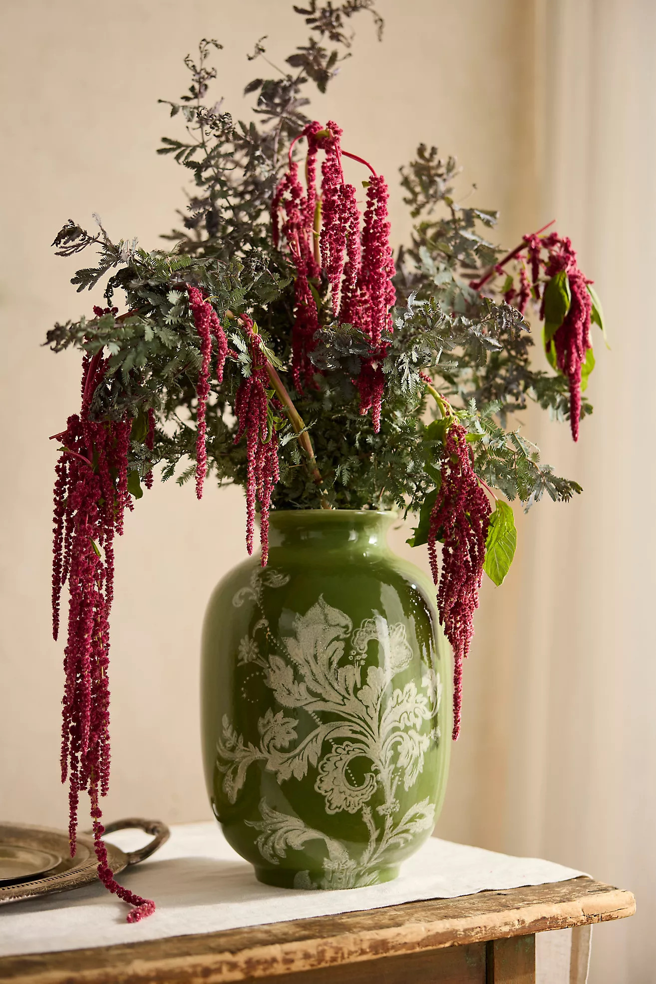 Botanical Silhouette Vase | Anthropologie (US)