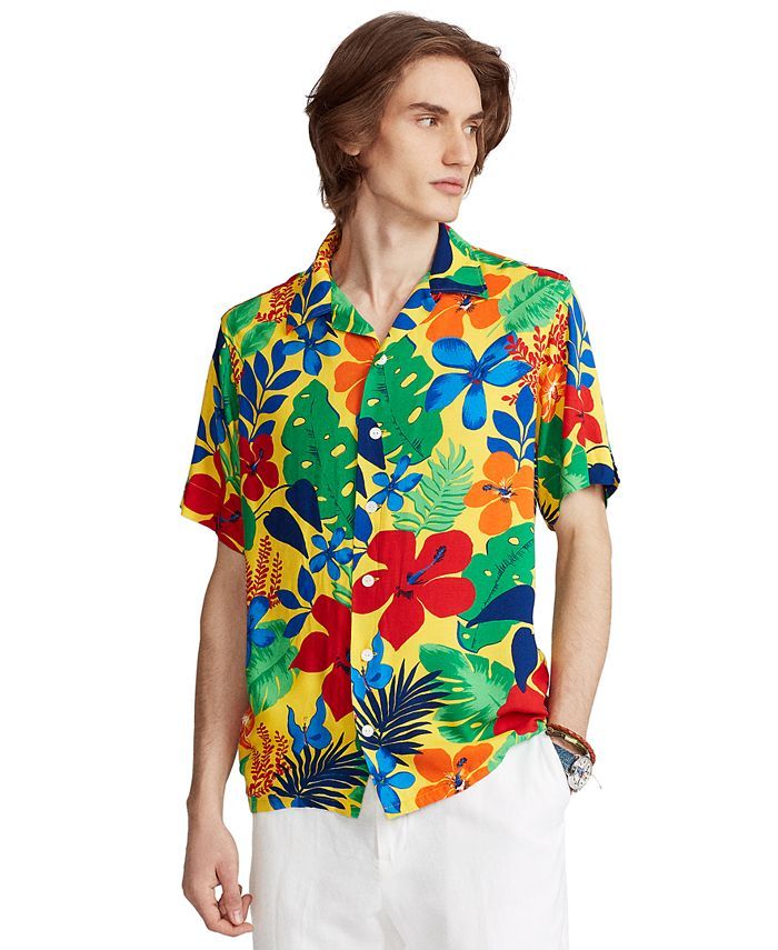 Men's Tropical Camp Shirt | Macys (US)