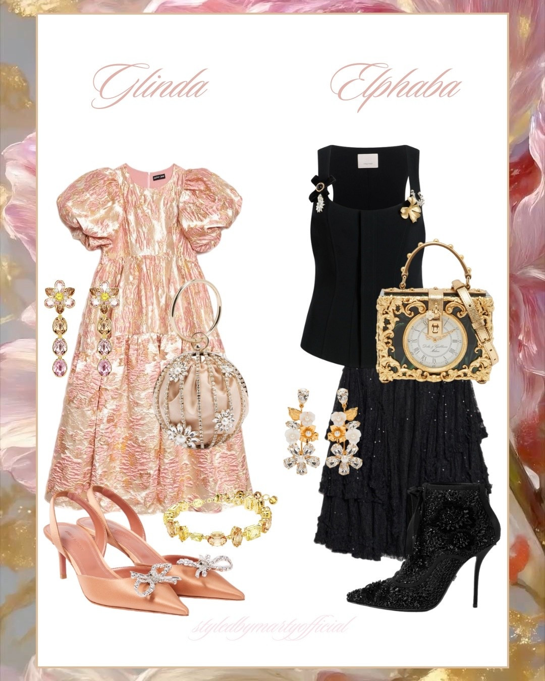 Glinda or Elphaba? - Pink goes good with green and with Christmas too💚💖❤️


Glinda style, Glinda pink dress, Elphaba style, Glinda outfit, Christmas wicked, Christmas outfit, Christmas dress, Holiday style, holiday fashion, Christmas Day outfit, holiday party outfit, holiday party dress, feminine style, pink dress, party wear, festive, black outfit, black embellished boots, floral jewels, bow pumps, clutch bag, crystal and pearl evening bag 

#LTKSeasonal #LTKootd #LTKHoliday