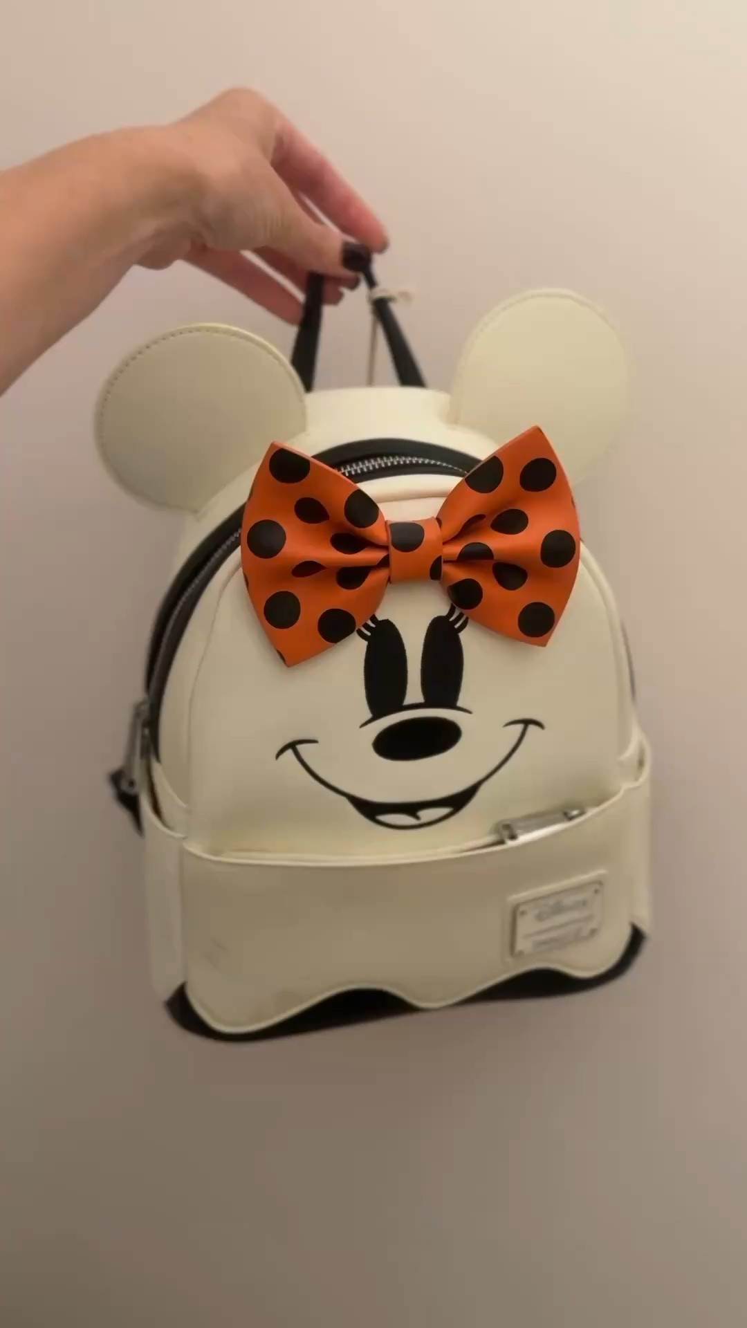 This Loungefly Disney Minnie Mouse glow in the dark backpack is the cutest! 

#LTKSeasonal #LTKHalloween #LTKItBag