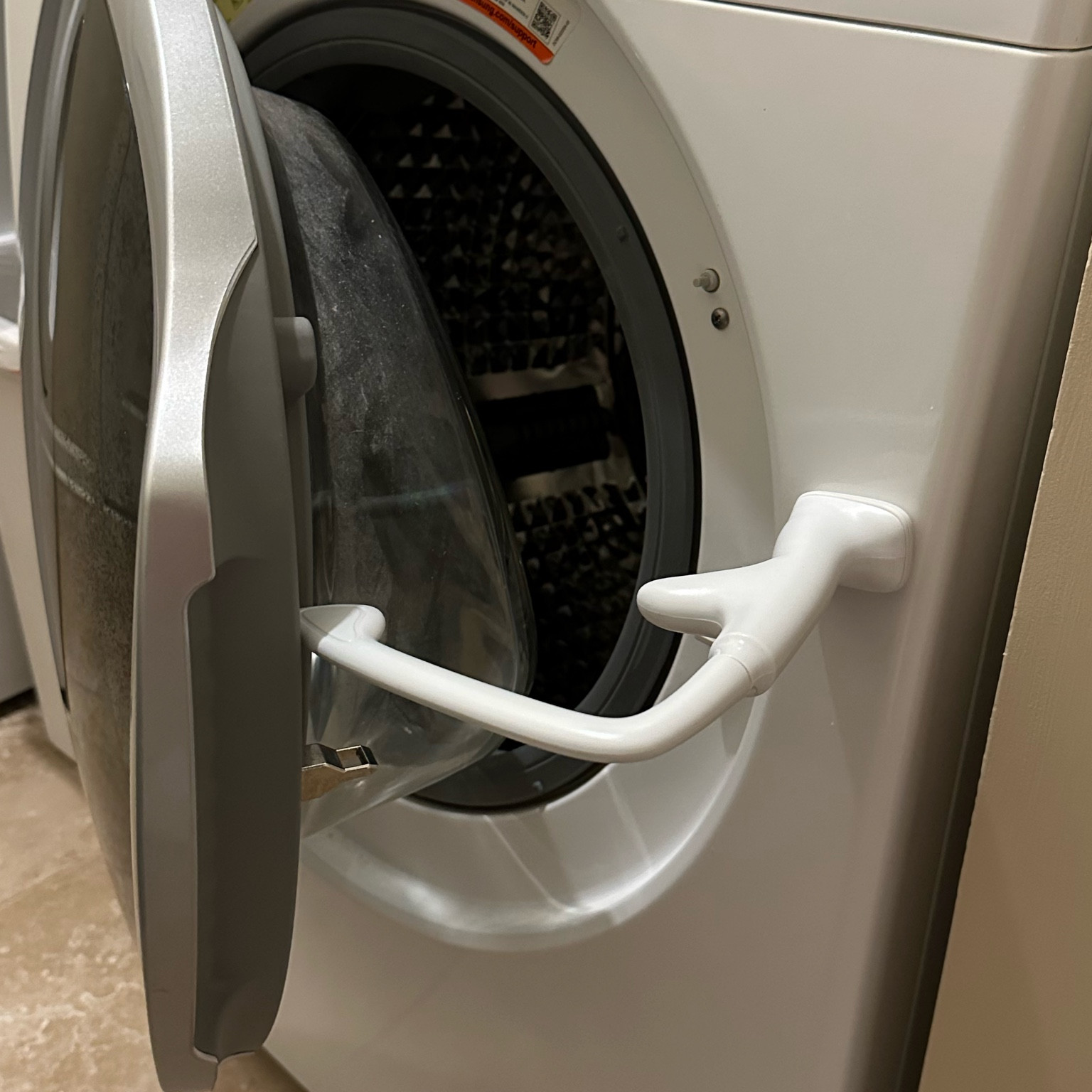 Washer door prop. Amazon laundry room finds  

#LTKhome