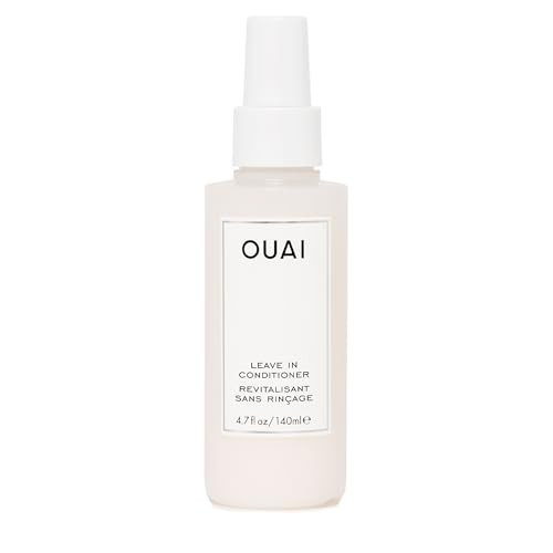 OUAI Leave In Conditioner & Heat Protectant for Hair - Prep Hair for Styling or Use as Detangling Spray to Fight Frizz & Flyaways - No Parabens, Sulfates or Phthalates (4.7 oz) | Amazon (US)