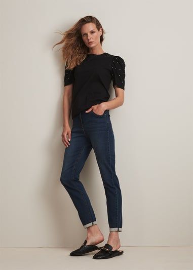 Jolie Mid Wash Relaxed Skinny Jeans | Matalan (UK)