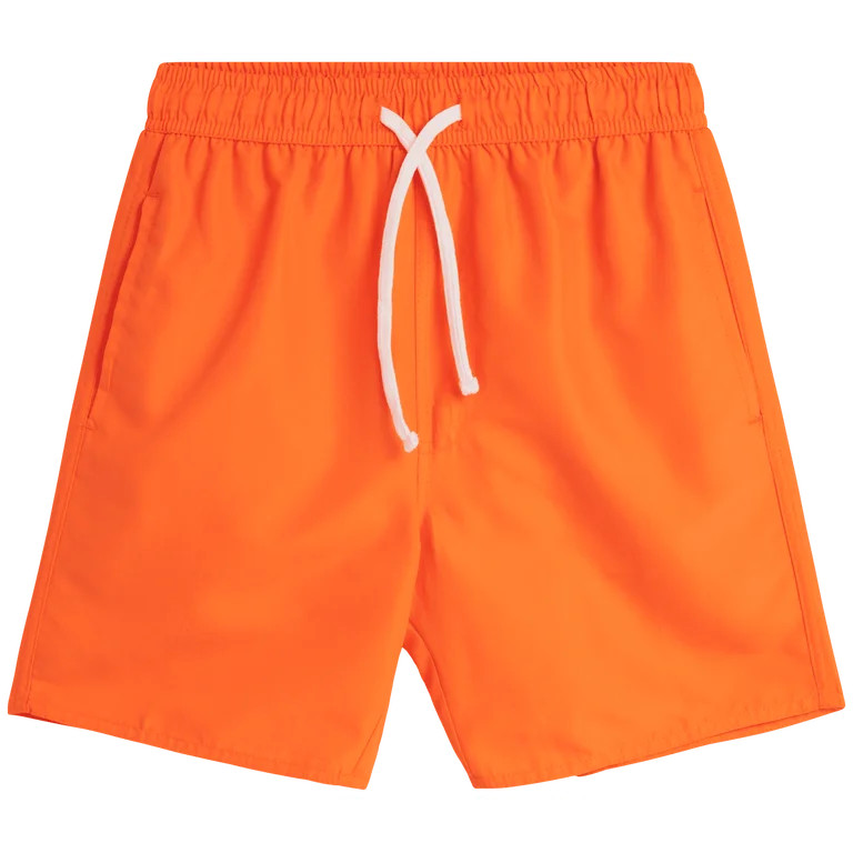 Quad Seven Boys Swim Trunks Basic Solid Quick Dry Board Shorts Bathing Suit with Mesh Lining | Walmart (US)