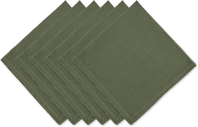 Amazon.com: DII Solid Napkin Set Collection, 20x20, Artichoke, 6 Piece : Grocery & Gourmet Food | Amazon (US)