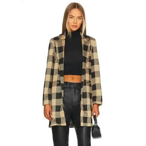 Sanctuary Carly Coat in Connor Plaid S NWT | Poshmark