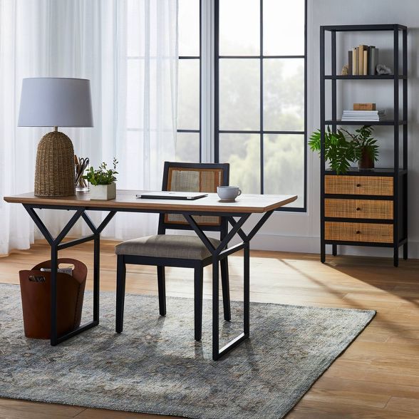 South Coast Large Writing Desk Brown - Threshold™ Designed with Studio McGee | Target