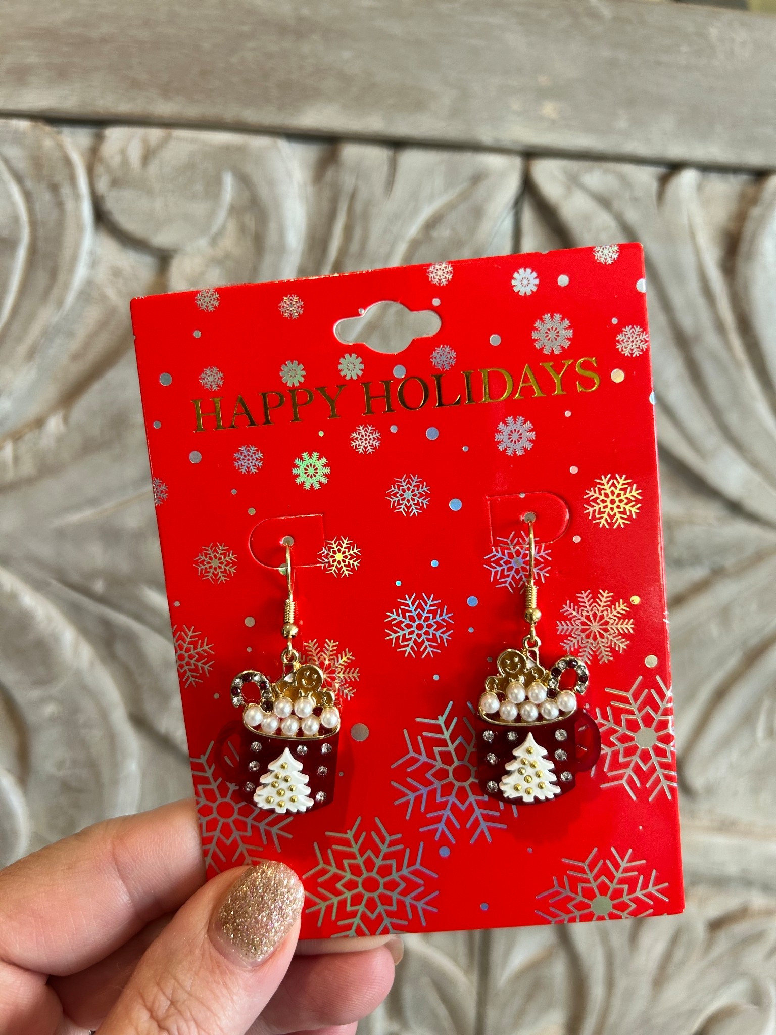 Loving these gingerbread earrings for the holidays! 🤩✨

#LTKFindsUnder50 #LTKHoliday #LTKStyleTip