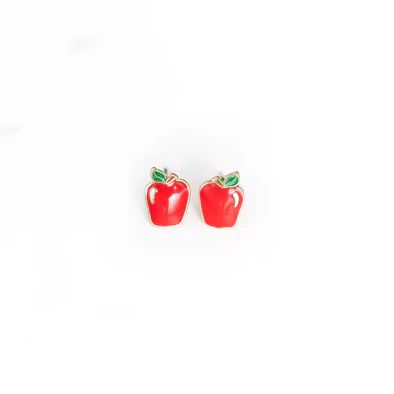 Apple Studs | Golden Thread