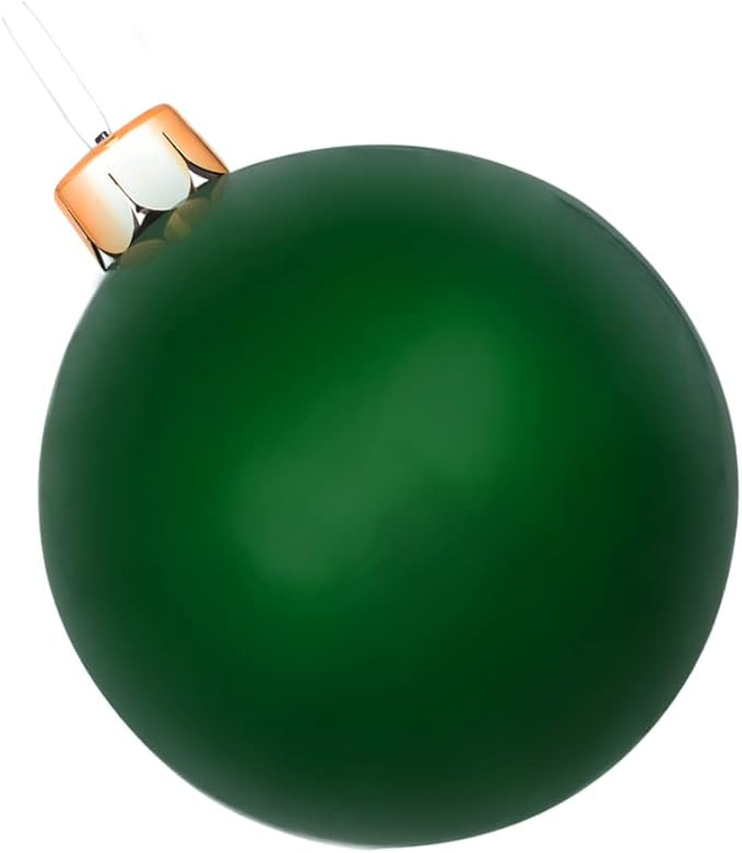 Inflatable Oversized Ornaments 15" 18" 25" or 30" Christmas Decorations Indoor Outdoor | Amazon (US)