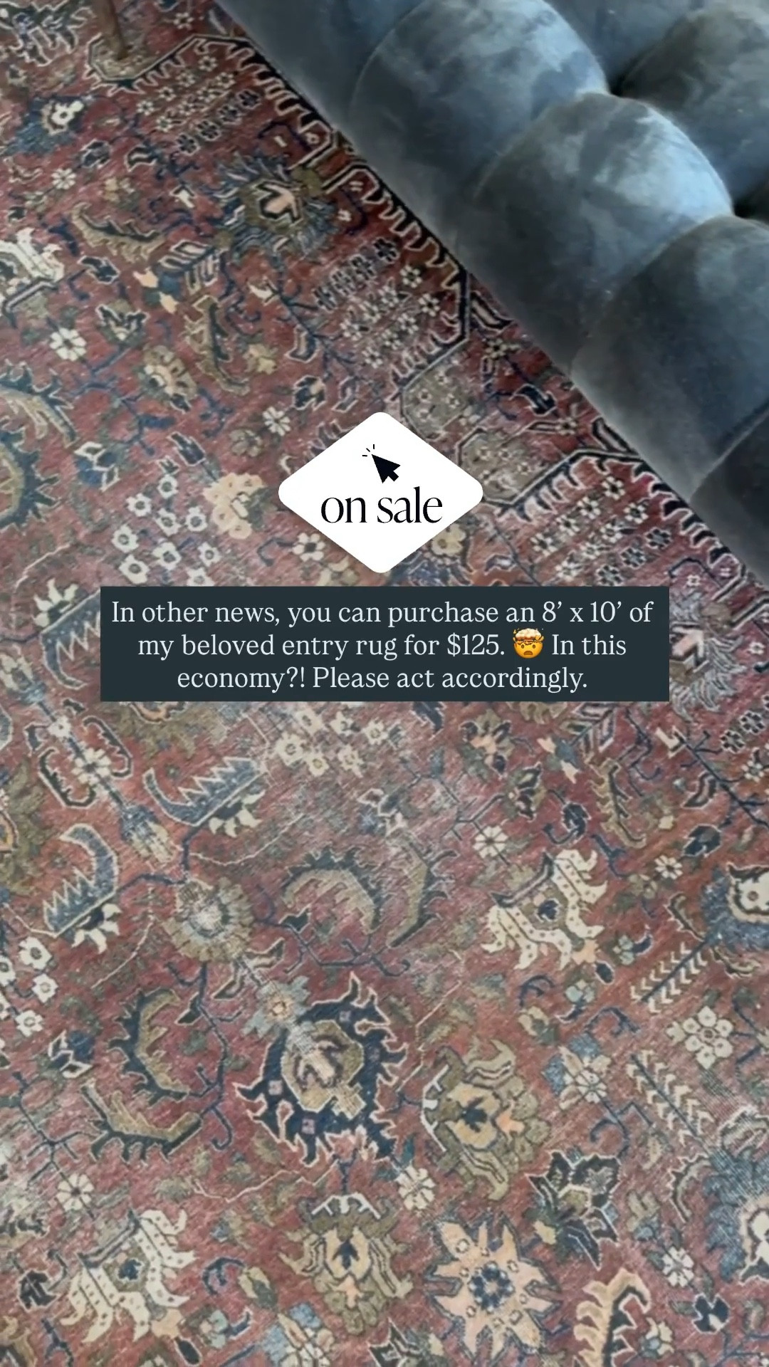 I just saw this amazing flash sale @Wayfair. I love this rug because it’s super durable and is easy to clean, hence why I have it in my entry! It’s also from my favorite rug brand: Loloi Rugs. My blue bench is discontinued but I linked two other great options. 

#LTKSaleAlert #LTKHome