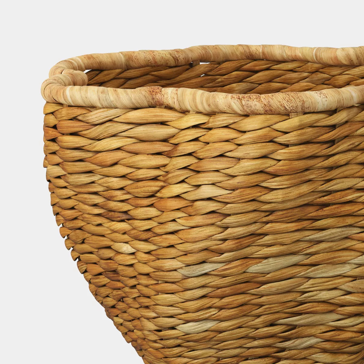 Sculpted Natural Woven Basket - Threshold™ | Target