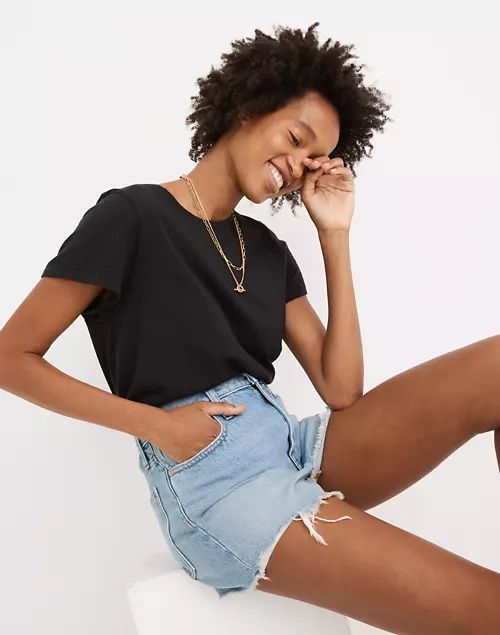 The Perfect Jean Short in Hedrick Wash | Madewell