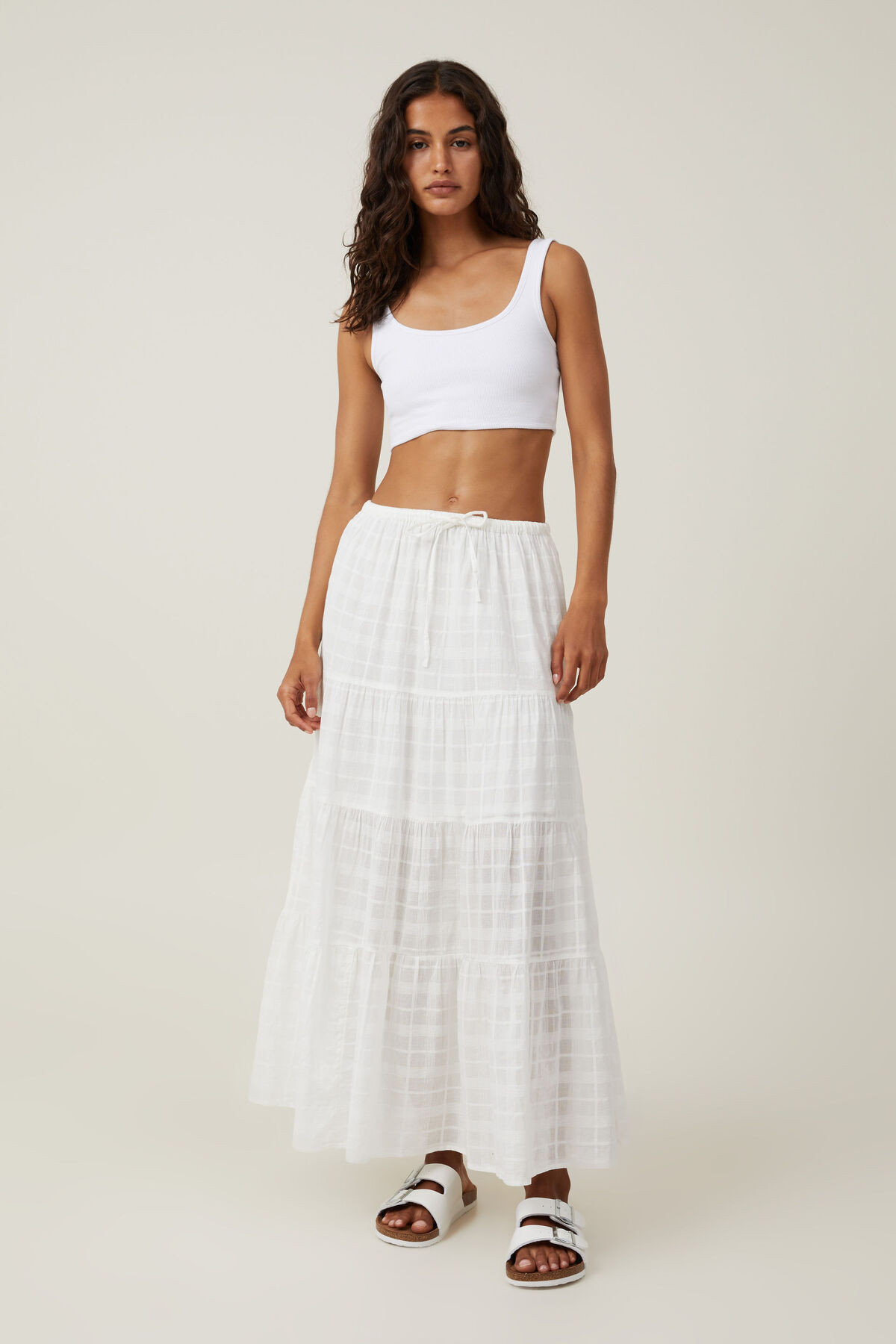 Tilly Tiered Maxi Skirt | Cotton On (ANZ)