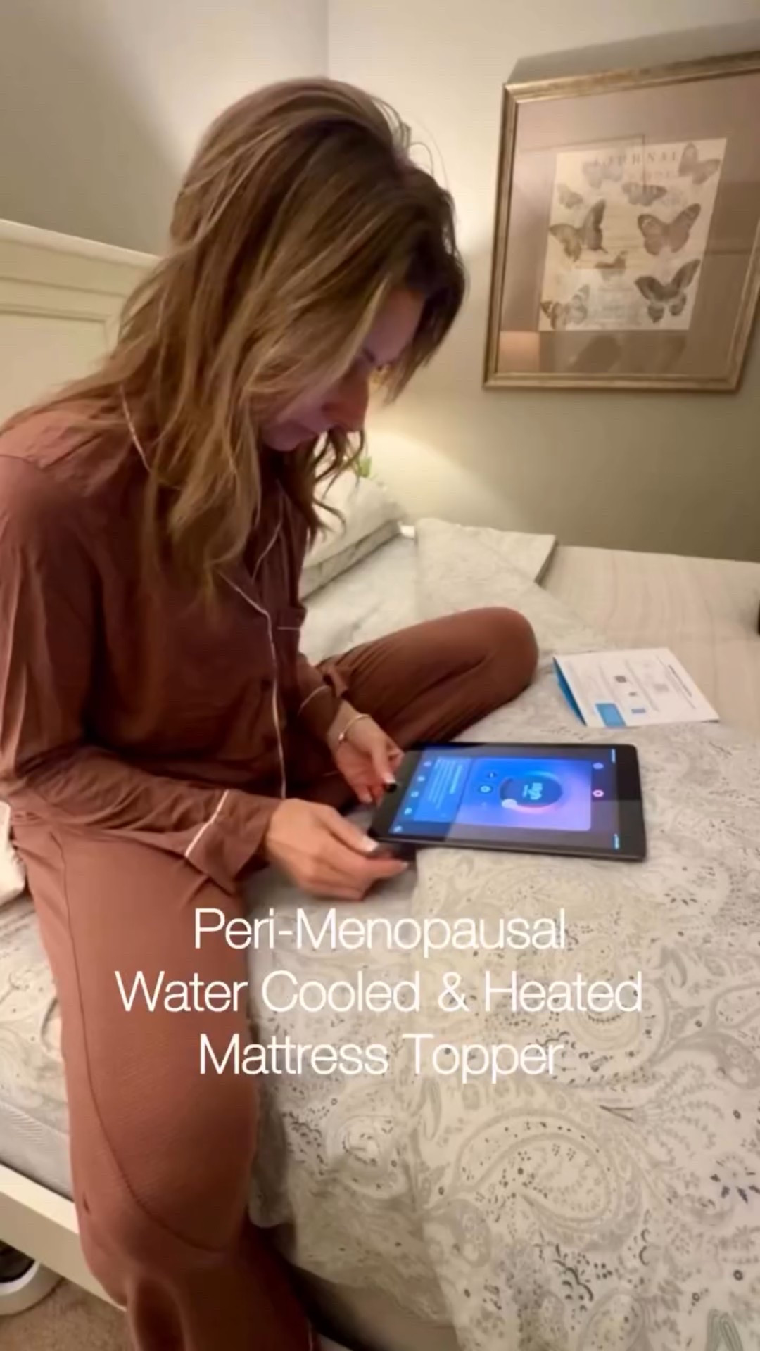 Our new peri-menopausal BFF: the @chilipad water-cooled mattress pad is a definite must-have for preventing those awful night sweats. 

I think it’s so neat they have an app that tracks it all! It’s akin to wearing our smart watch during the day. So helpful! 

#perimenopausesupport #nightsweats #coolingpad #midlifewellness #ad