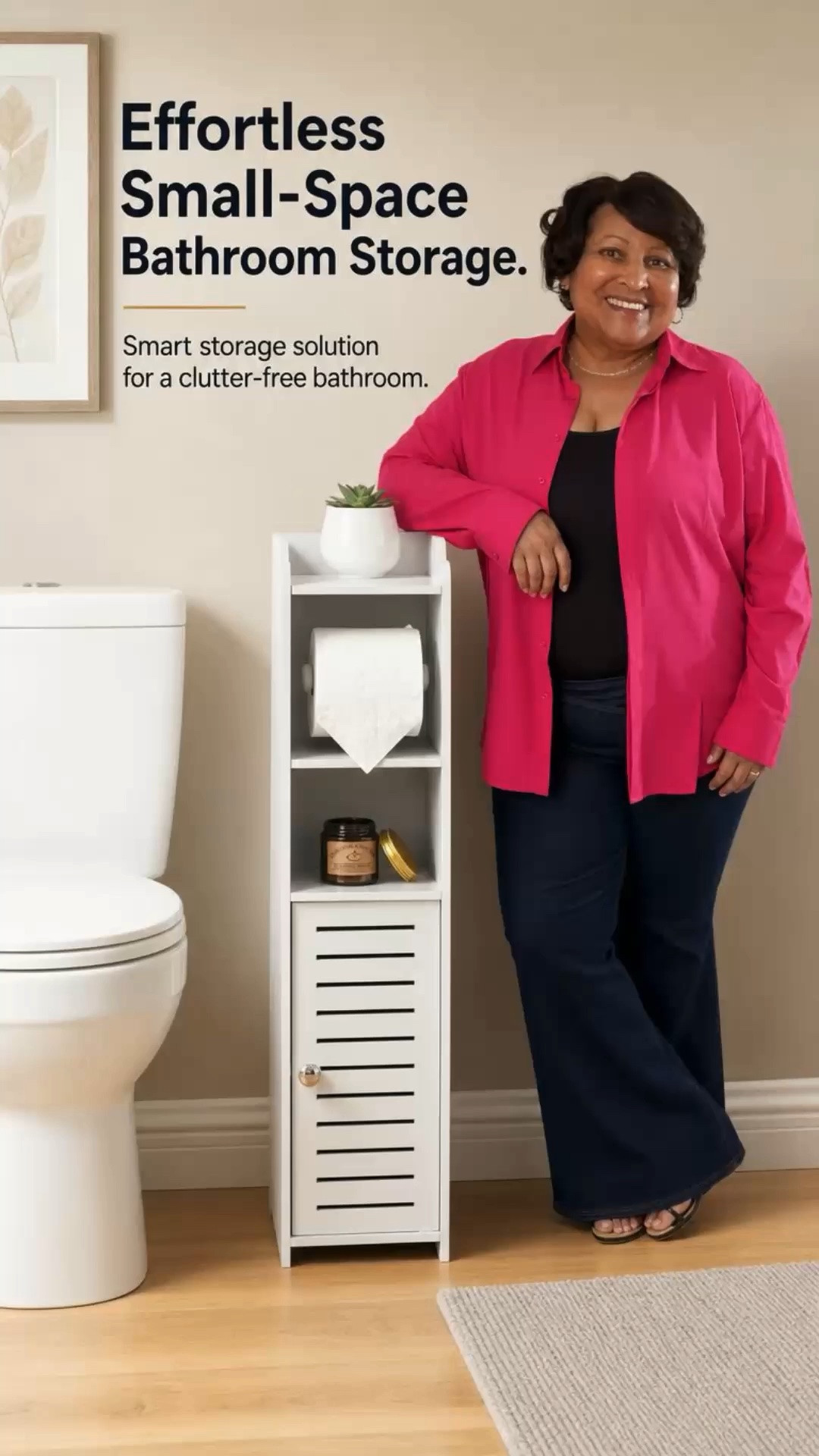 If you’re trying to keep a small bathroom feeling organized without committing to a permanent setup, this toilet paper holder stand may be a practical fit. It’s the kind of piece that can help add storage and keep essentials easier to reach, especially for apartment or rental living where no-drill options matter. A simple, space-conscious find for everyday bathroom organization. Take a look 👀

#LTKstorytime #LTKHome