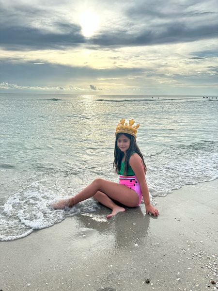 My little beach queen 👸 

#LTKkids #LTKSeasonal