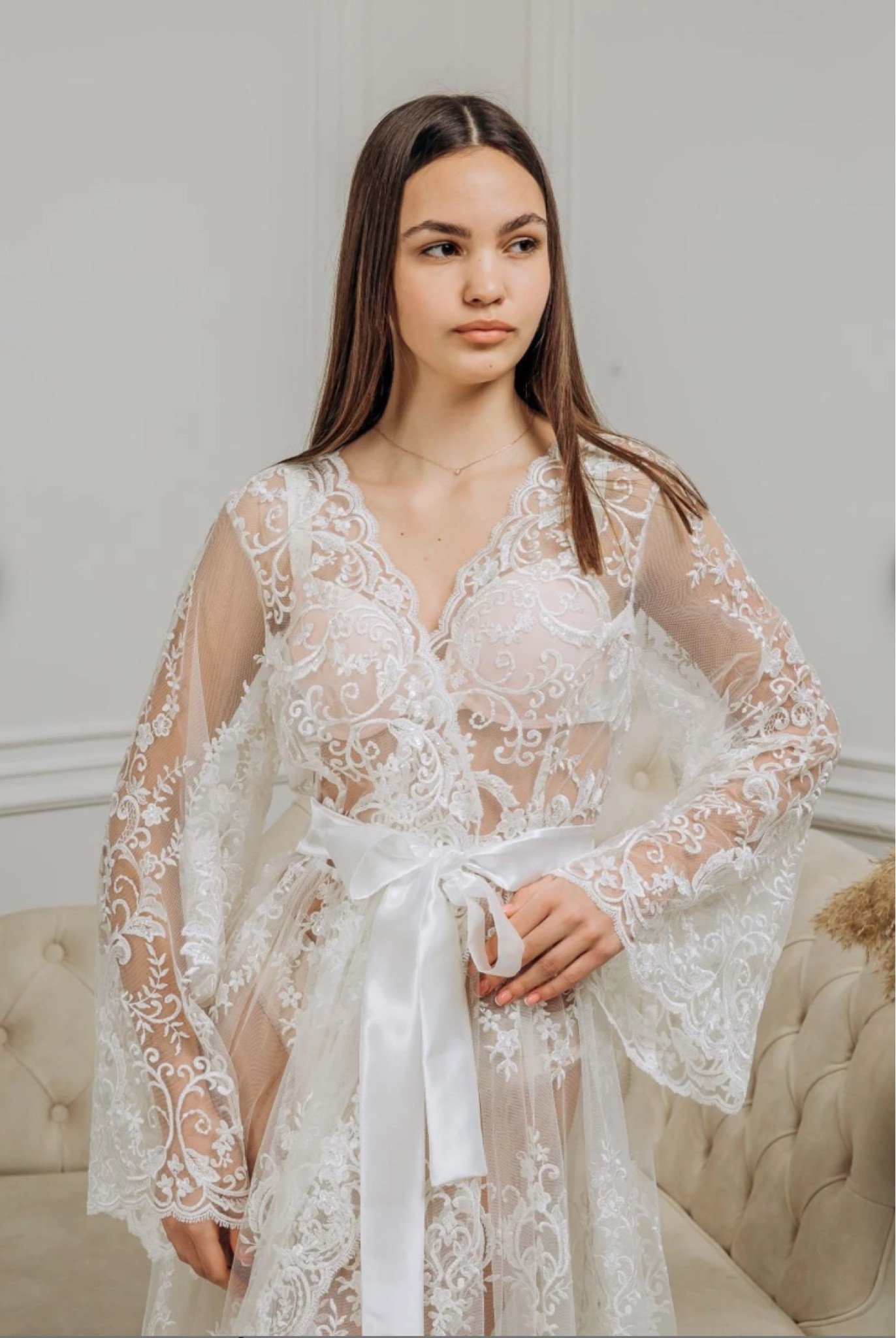 Lace wedding robe for bride! We have curated plenty of Cute get ready outfits for the bridesmaids and bride to be! If you are on the hunt for beautiful affordable bridesmaids get-ready outfits, you need to check these bridal robes! #bridesmaids #getreadyoufits #bridesmaids #bridetobe #weddings #weddingrobe #weddingprep #misstomrs #weddingday #weddingpajama #wedding2024 #weddingoutfits #bridalwear #instawedding 

#LTKParties #LTKWedding #LTKSaleAlert