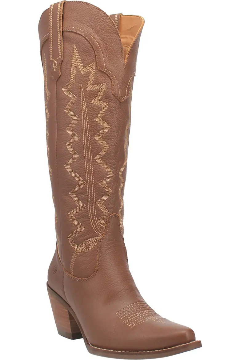 Knee High Western Boot (Women) | Nordstrom | Nordstrom