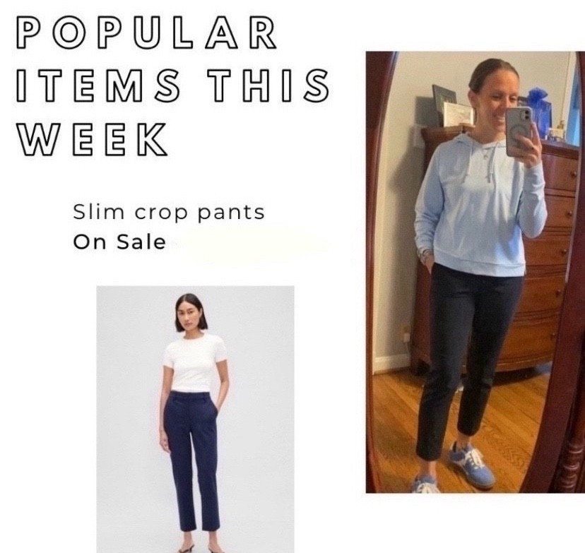 ON SALE - I have these pants in three colors, they are so comfortable; I wear them to work all the time and have dressed them up with fancier shoes and a dressier top for the holidays. 


#closetstaple #salefinds #workpants #gap #gapfactory #teacheroutfit 
#under50 


#LTKWorkwear #LTKOver40 #LTKSaleAlert #LTKU