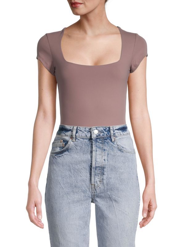 Solid-Hued Bodysuit | Saks Fifth Avenue OFF 5TH