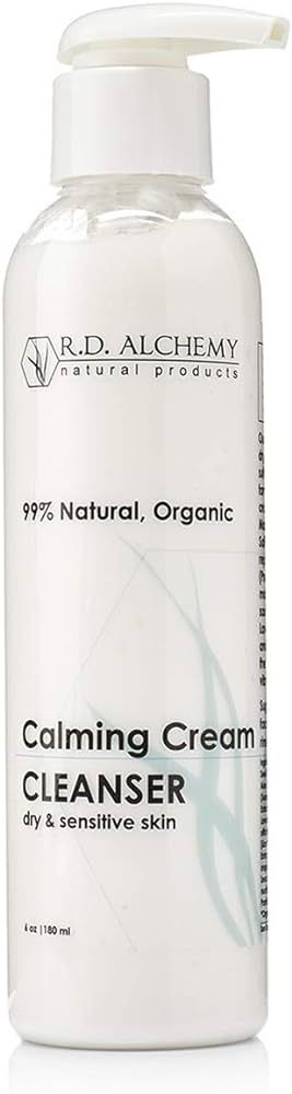 RD Alchemy - 100% Natural & Organic Calming Cream Cleanser. Sulfate Free Face Wash for Dry, Sensi... | Amazon (US)