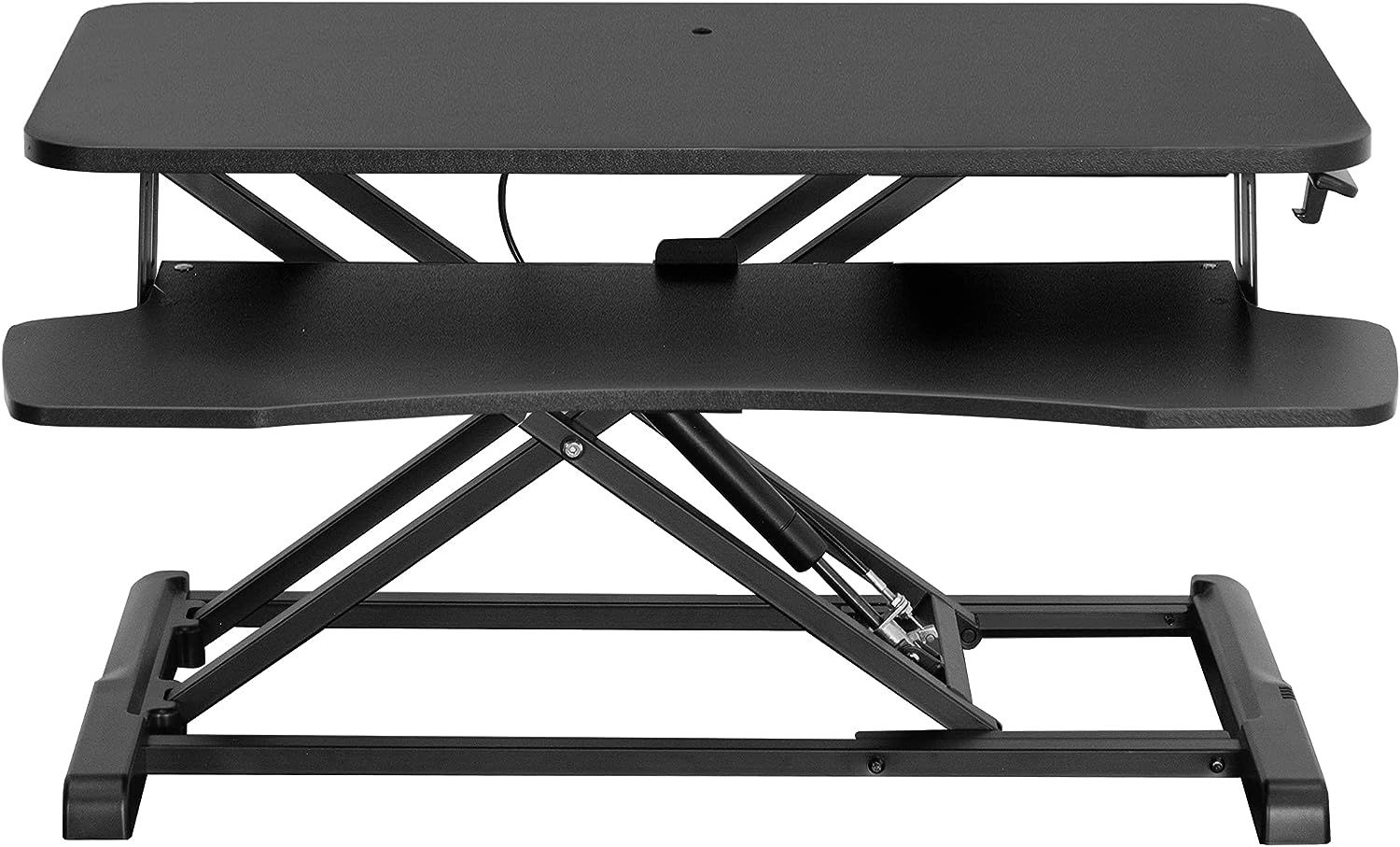 Amazon.com: VIVO 32 inch Desk Converter, Height Adjustable Riser, Sit to Stand Dual Monitor and L... | Amazon (US)