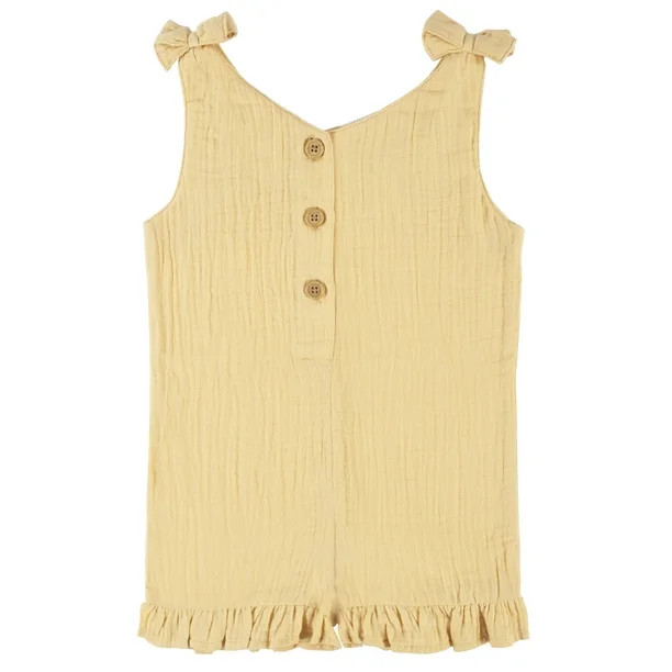Modern Moments by Gerber Baby & Toddler Girls Gauze Romper, (12M - 5T) | Walmart (US)