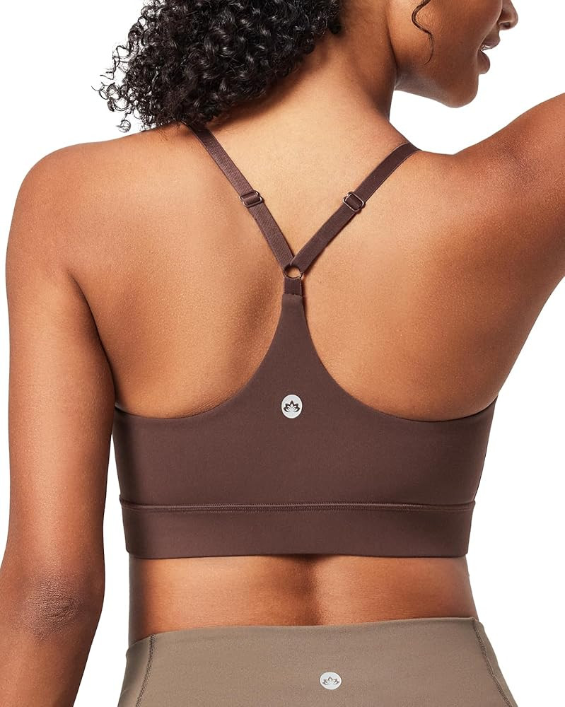 Heathyoga Sports Bras for Women Adjustable Strappy Sports Bra Y-Back Low Impact Racerback Workout... | Amazon (US)