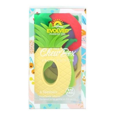 The Evolved Parent Co ChewBox Teether - Fruit | Target