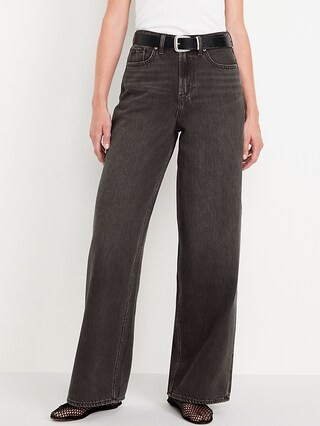 High-Waisted Baggy Wide-Leg Jeans | Old Navy (US)