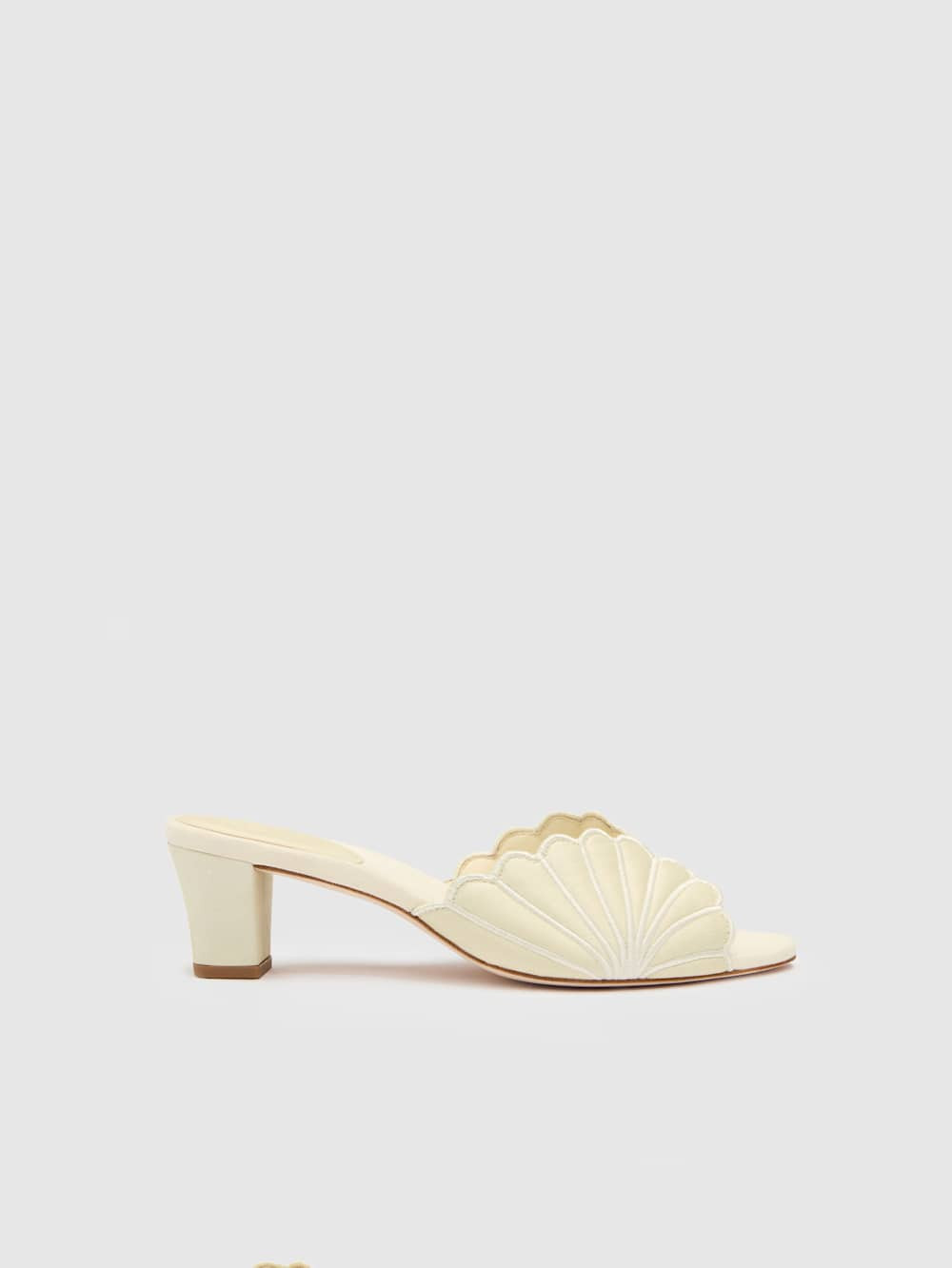 Waldena Block Heeled Mule | Reformation (Global)