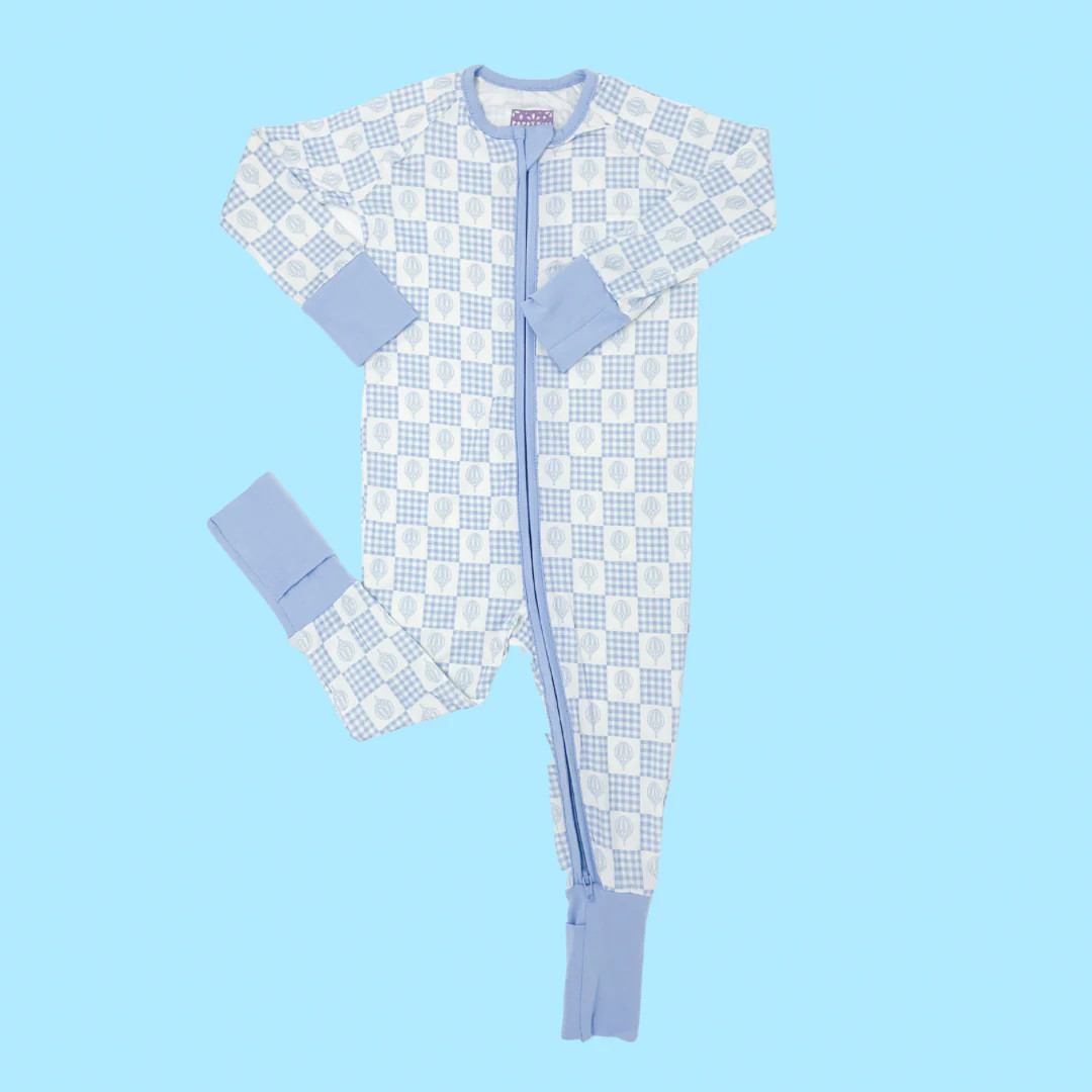 Hot Air Balloon Zipper PJ | Poppy Kids Co