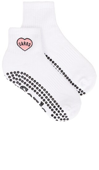 Carbs Grip Socks in White | Revolve Clothing (Global)