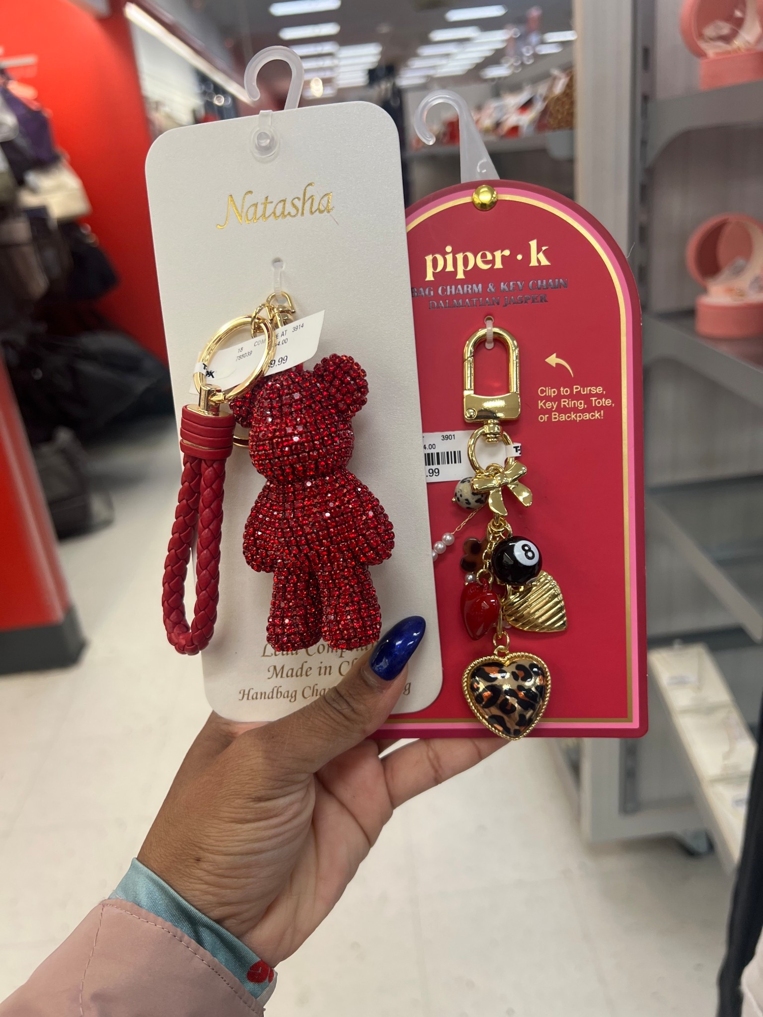 Still searching for the heart charms but these were sooooo cute! I picked these up at TJ Maxx today and can’t wait to rock them on my coach kids lock! 

Purse charms | teddy bear charms | rhinestone | leopard | TJ maxx 

#LTKHoliday #LTKGiftGuide #LTKItBag