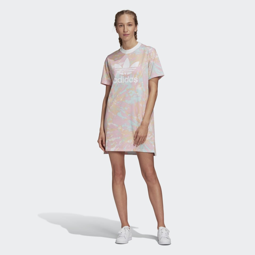 adidas Tee Dress Multicolor S Womens | adidas (US)