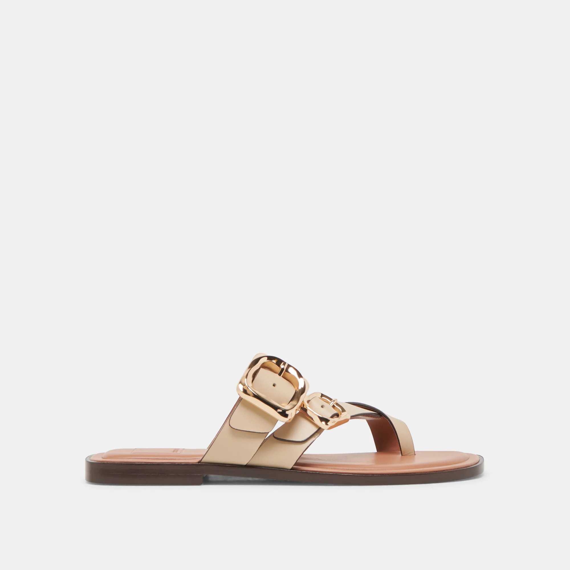 Shore Ivory Leather Sandals | Dolce Vita | DolceVita.com
