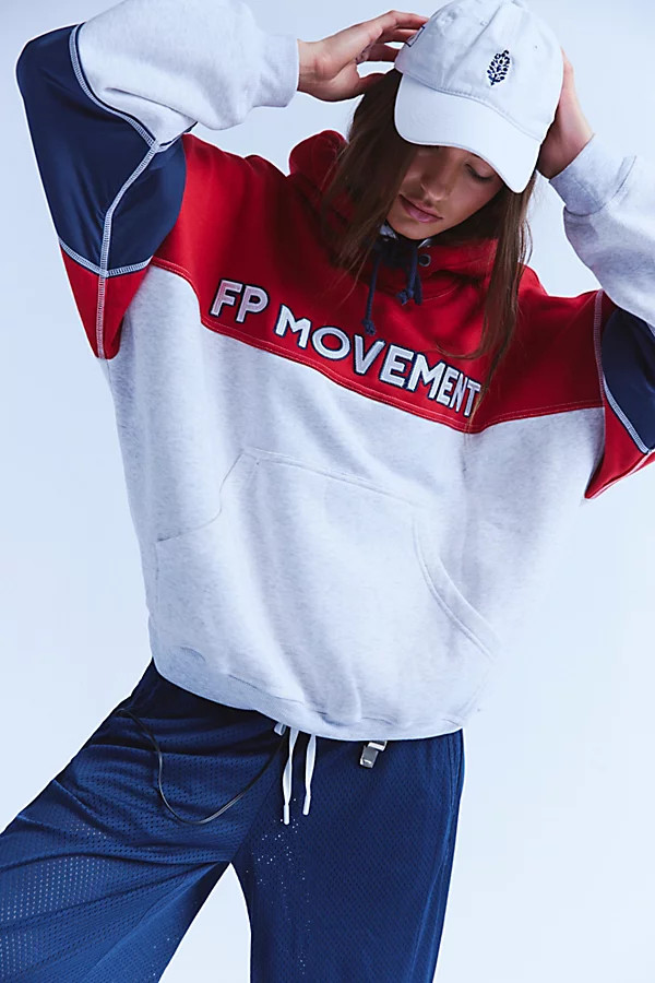 Final Call Colorblock Logo Hoodie | Free People (Global - UK&FR Excluded)