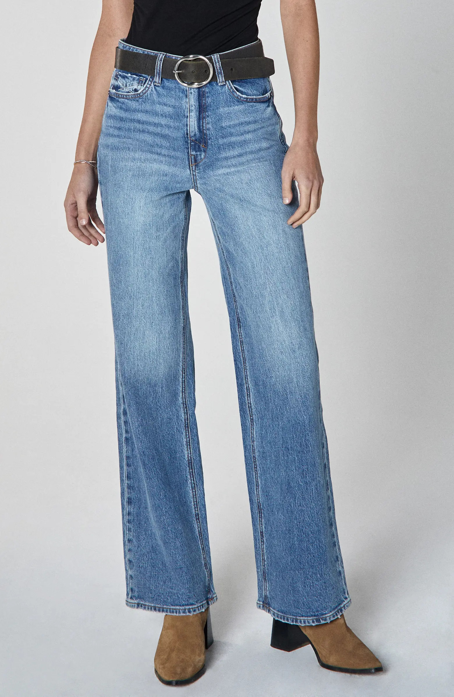 Jolene Reflecting Wide Leg Jeans | Nordstrom