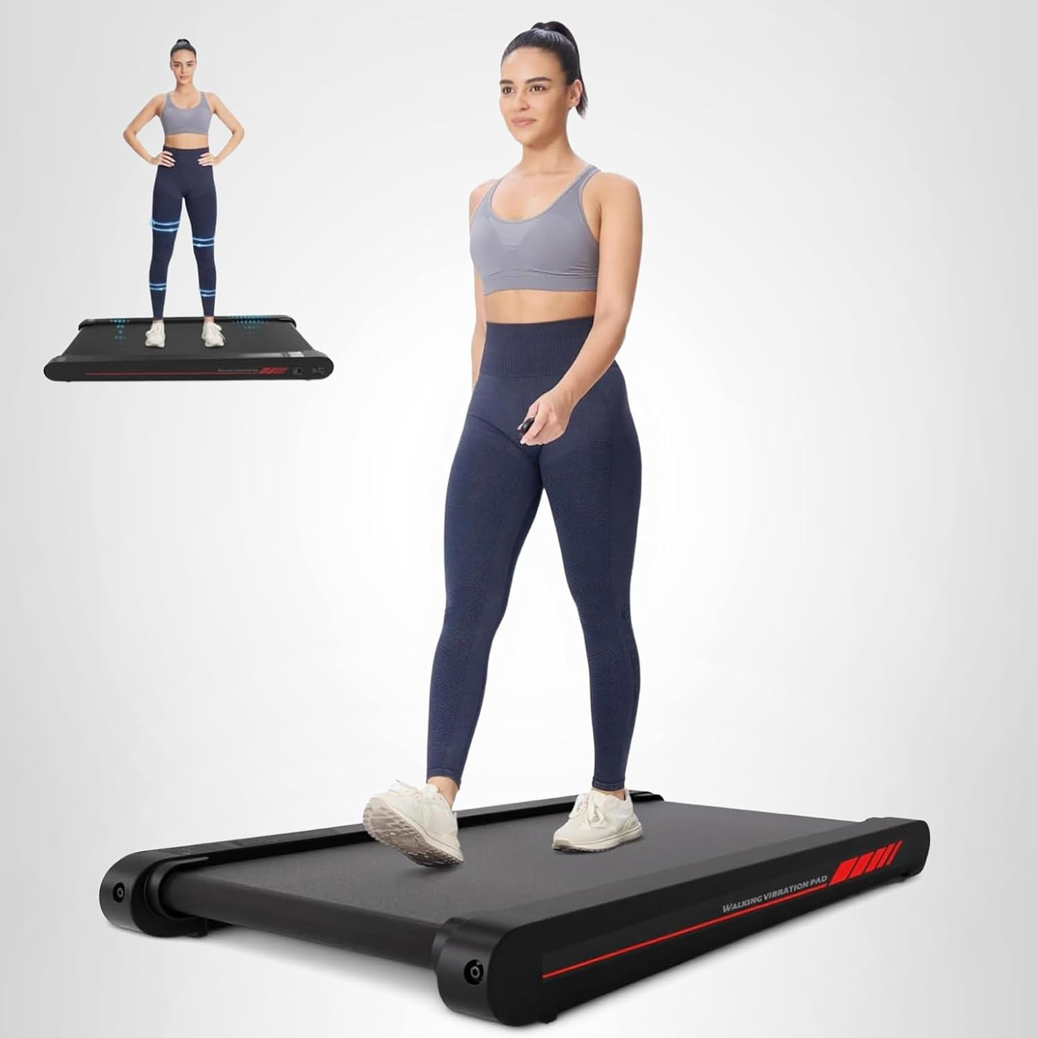 Sperax Walking Treadmill Pad with APP, 3 in 1 Under Desk Treadmill, 400W Low Noise Walking Vibrat... | Amazon (US)