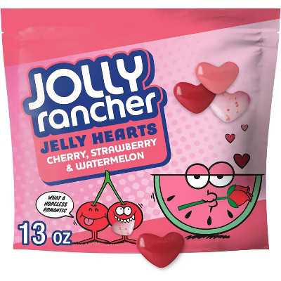 Jolly Rancher Assorted Fruit Jelly Hearts Valentine's Day Candy - 13oz | Target