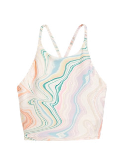 Light Support PowerSoft Longline Sports Bra for Women | Old Navy (US)